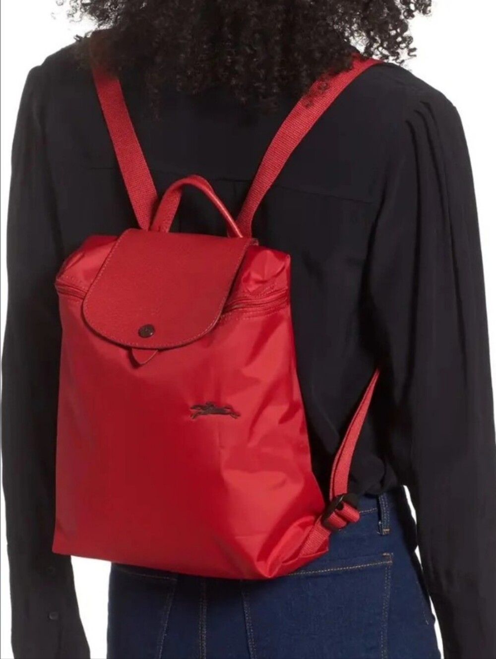 Longchamp Le Pliage Club Canvas Backpack Bag